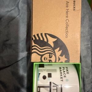 Starbucks Are Here Collection Mug with Black and Green Accents